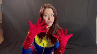 Wonder Woman with Gloved hands handjob JOI HIDEF MOV