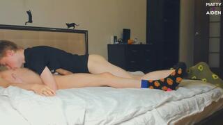 Young Twinks Matty and Aiden blowjobs fun with cums
