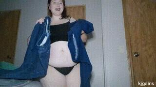 Gifted Too Tight Jean's Try-On