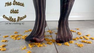 The Snack that Smiles Back (at me crushing it) ASMR 4k