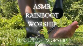 ASMR Rainboot Worship