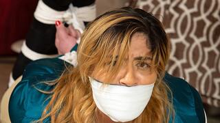 Olivia Nicolette Signs up to get Tied up & Gagged In: BONDAGE FOR HIRE!! *32 MINUTES LONG*