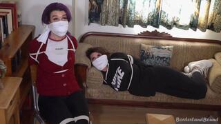 Carmen & Roxxi in: Her Messages Went Unanswered & Little Did She Know, Her Client Was in BIG Trouble - Now She is Too! MMMPPPRRRPPHH!! (HD)