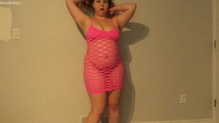 BBW Takes Big Dildo