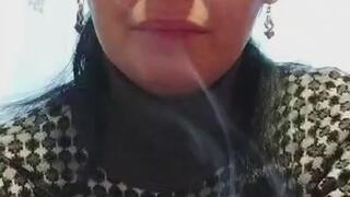 Smoking and relaxin but coughting its ?