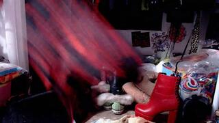 Caught Sniffing Heels In Closet Foot Slave Punished Pt 1