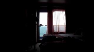 Fucking Deb Doggie Style on the High Seas Wearing Her Spiked Heel Black Bling Sandals