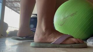 POV: you are hiding under my couch and spying on my dirty feet