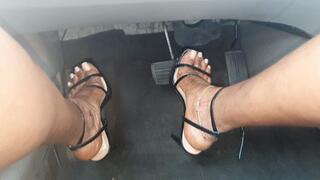 All HELL Breaks Lose FLOORING In Strappy Stilettos