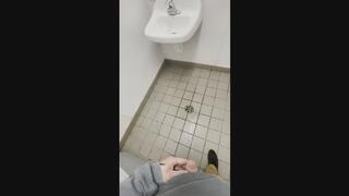 Spraying the Public Restroom