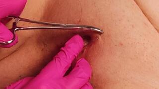 Lower Lips Shut, Upper Lips Scream - Sammy's Pussy Sewn Shut