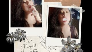 Late Night Cigarette - Smoking Cork 100s - RP and POV - Audible