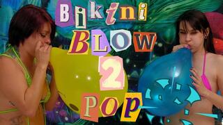 4K Ziva Fey - Ziva And Jurnee Blow To Pop Balloon Challenge