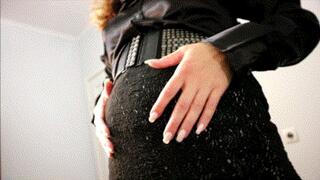 Belly transformations from black skirt