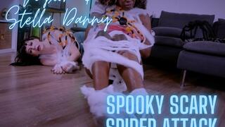 Nyxon & Stella Danny Spooky Scary Spider Attack HD 720p MP4