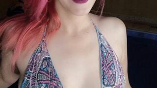 Breathe my smoke straight from my lungs to your face!