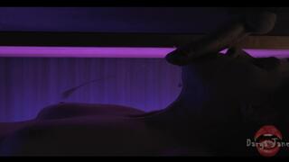 Milking Table Tongue Blowjob Cum on Tits