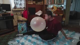 Eugene blow2pop transparent balloon