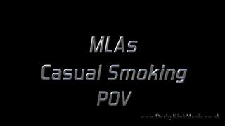 MLA Casual Smoking POV