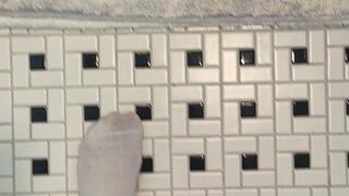 Washing Off Toes After Working Out