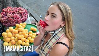 CARNE DEL MERCADO - Local Girl Anastasia Rey Picked Up From Work And Drilled Hard