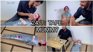 BOUND SLAVE TOY FOR TICKLING AND BREATHPLAY