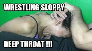 DEEP THROAT SPIT FETISH 240901HBB2 SARAI THROATFUCKING WRESTLING WITH NECK VEINS BURSTING AND SLOPPY DEEPTHROAT + FREE SURPRISE SHOW (LOWDEF SD MP4 VERSION)