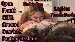 Bare Ass Lesbian Mouth Farts (Make a Seal around my Asshole)