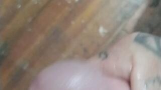 Solo male masturbation