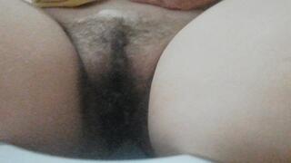 Hairy pussy pissing and ass farting