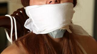 K-GAG Nosy Undercover Reporter Lilian ends Up Tightly Bound, Triple Gagged & Humiliated! *RE EDIT* Larger File