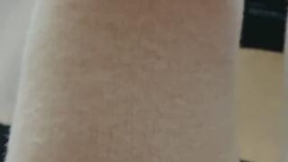 Used stocking and lots of tickling