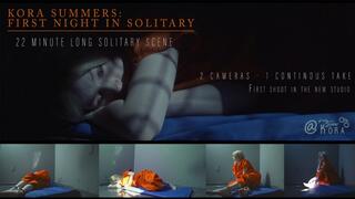 Prisoner Kora Summers Shackled In Solitary Confinement