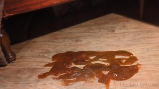 Fifi steps out of bed straight into a pile of melted gummies and gets completely stuck *new*