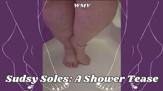 SSBBW Rachel's Sudsy Soles: A Shower Tease WMV