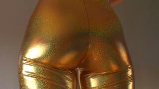 Shimmery, Sunny Gold Ass JOI