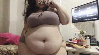 Stuffing and burping a Lot!