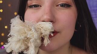 POV sweet puppy girl turns you into her treat