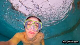 Aquaphilias- Tampa Bae- She loves to swim naked in the pool and flirt