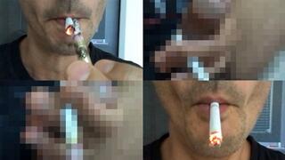 Smoking Muratti red 100s IYF masturb 100924