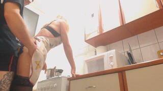 cooking teasing cosplay hot fucking