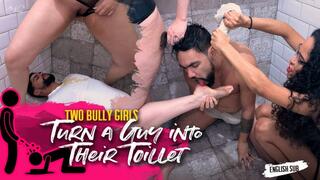 Nara and Duda uses slave's clothes as pissing rag (720 EN-sub)