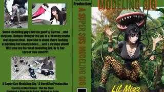 A Super Sus Modeling Gig - barefoot video only 1080res HD