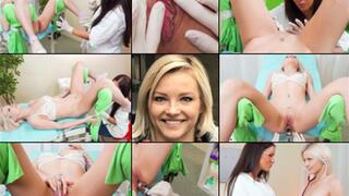Zazie Vaginal Exam with Speculum and Breast Stething Play (in HD 1920X1080)