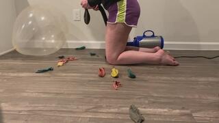 Five Balloons Quickly Destroyed - Fall 17" Colors