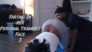 Farting In Her Personal Trainer's Face 3
