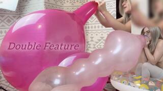 Double Feature: 17’’ and 24’’ Magenta Crystal Tuftex and a Cattex 51’’ Caterpillar