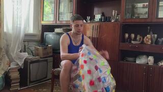 Jason inflate new big beachball