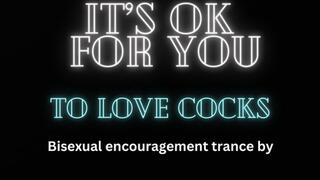 IT'S OK FOR YOU TO LOVE COCKS