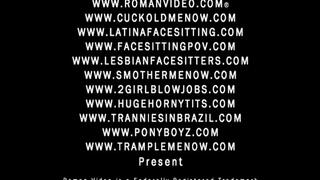 Krissy Lynn in hot pov cuckolding creampie eating gangbang femdom face sitting bi cock sucking chastity male sissy husband who eats creampies from his wife 15